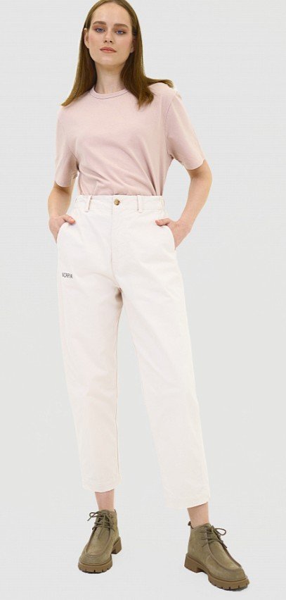 Брюки и штаны Брюки женские NORPPA NIVA WNS PANTS, слоновая кость, 100342 (Размер: 34)