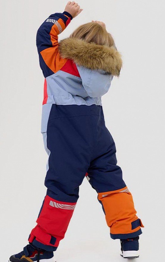 

Комбинезон детский NORPPA SANDAL KIDS COVERALL, арлекино, 100228 (Размер: 110), Разноцветный