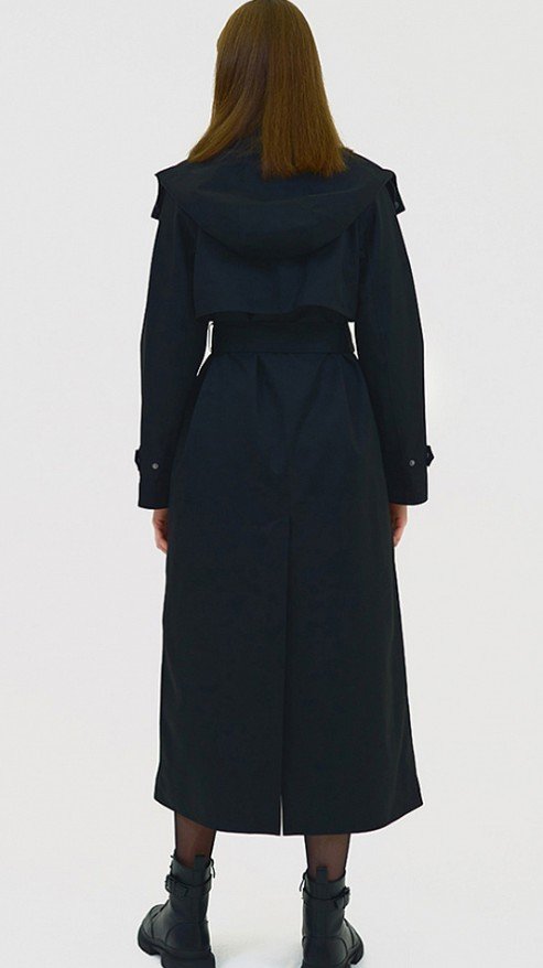 

Плащ женский NORPPA ILIM WNS COAT, чёрный, 100333 (Размер: 34), Черный