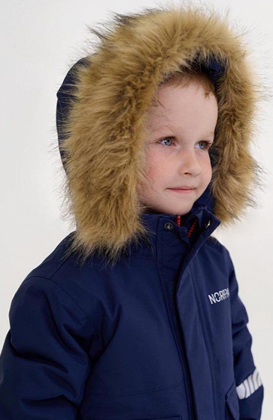 

Куртка детская NORPPA AIKE KID'S JKT 999 глубокая синяя ночь, 100224 (Рост: 90), Синий