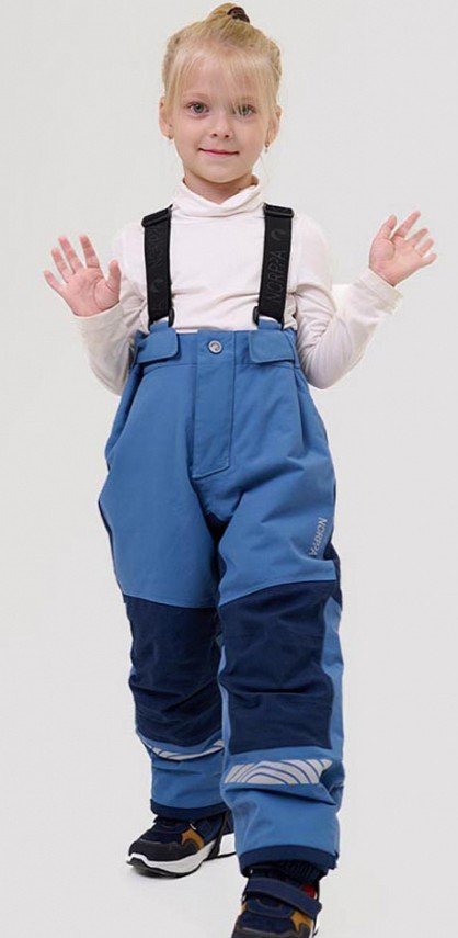 Брюки детские NORPPA ORON KIDS PANTS 415 фумо 100231 Рост 140 7500₽