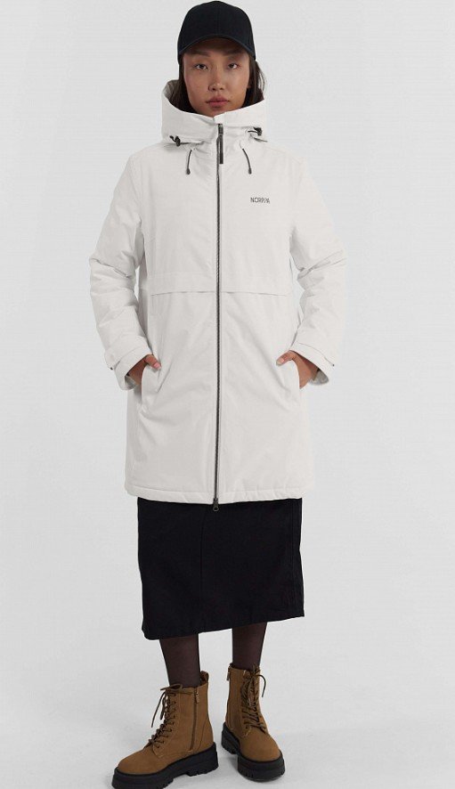 

Куртка женская NORPPA NEVA WNS PARKA 2, 101 пена, 100402 (Размер: 44), Белый