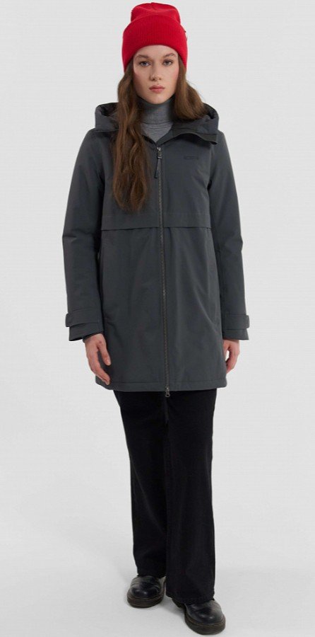 

Куртка женская NORPPA NEVA WNS PARKA 2, 614 серый гравий, 100402 (Размер: 32)
