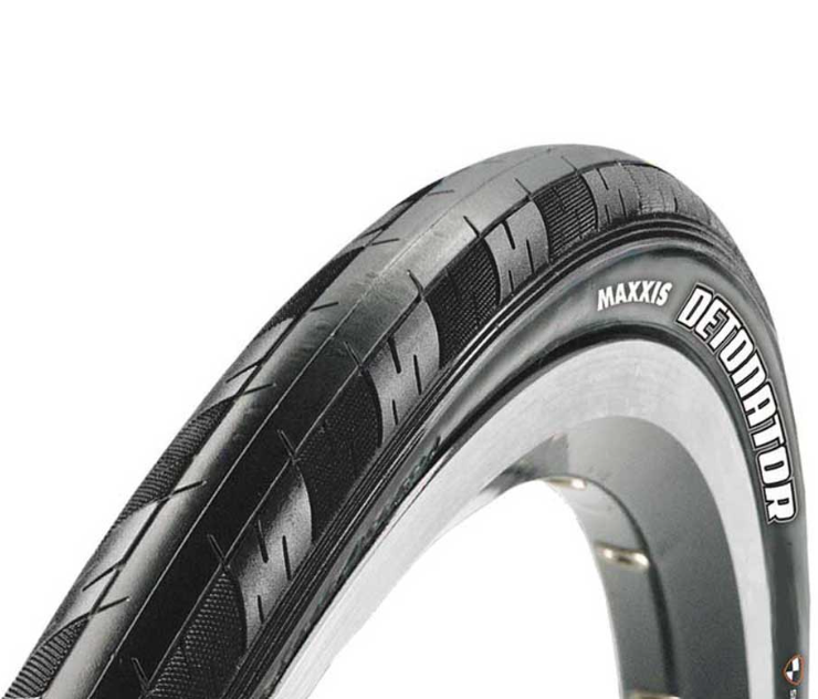 

Покрышка велосипедная Maxxis Detonator 700x25C TPI 60 кевлар Black, ETB86368000, Черный