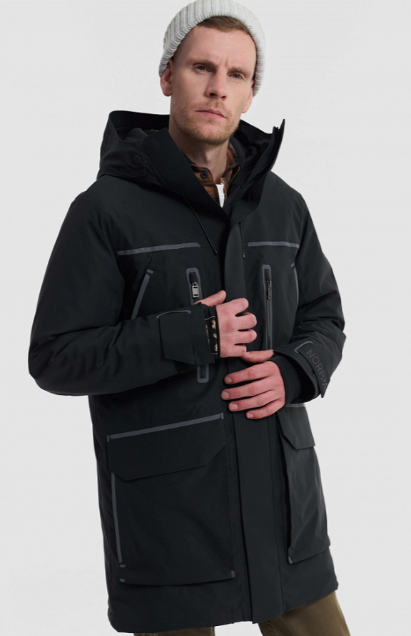 

Куртка мужская NORPPA OMOLON MEN'S JKT, 060 чёрный, 100432 (Размер, Черный