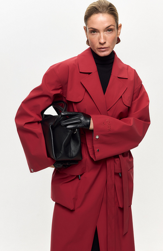 

Плащ женский NORPPA MEGRA WNS COAT, 495 чили, 100351 (Размер: 48, Красный