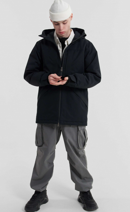 

Куртка мужская NORPPA KIVACH MEN' JKT, 060 чёрный, 100423 (Размер: L, Черный
