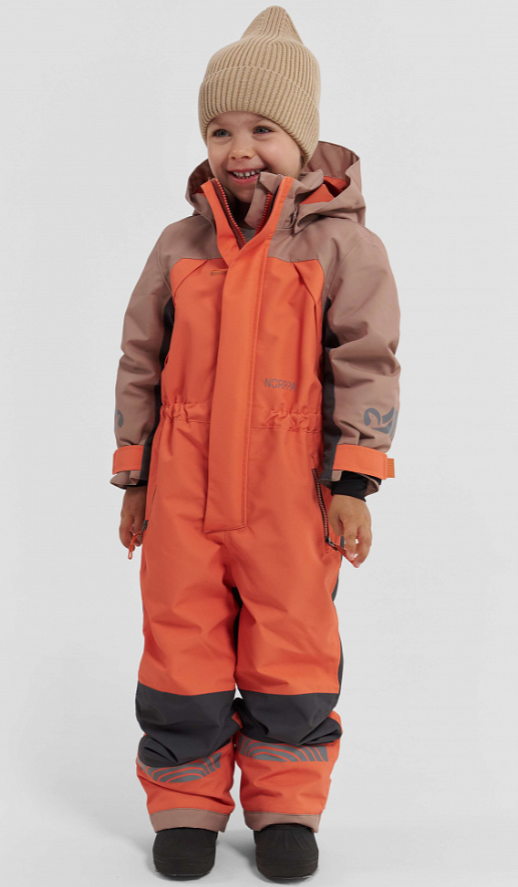 

Комбинезон детский NORPPA SULAK KIDS COVERALL, 208 паприка, 100444 (Рост: 140), Оранжевый