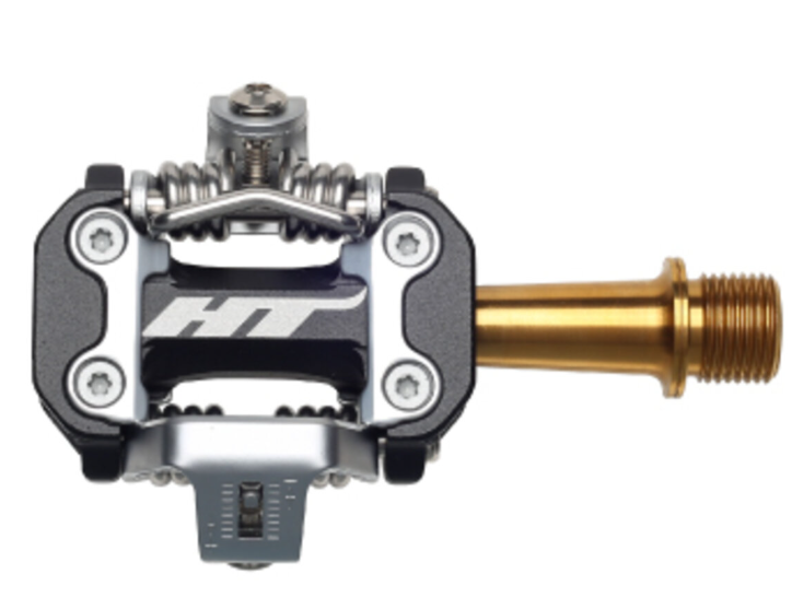 

Педали HT M2T Stealth Black/Gold, M2TXXX1J01B1X1, Черно-золотой