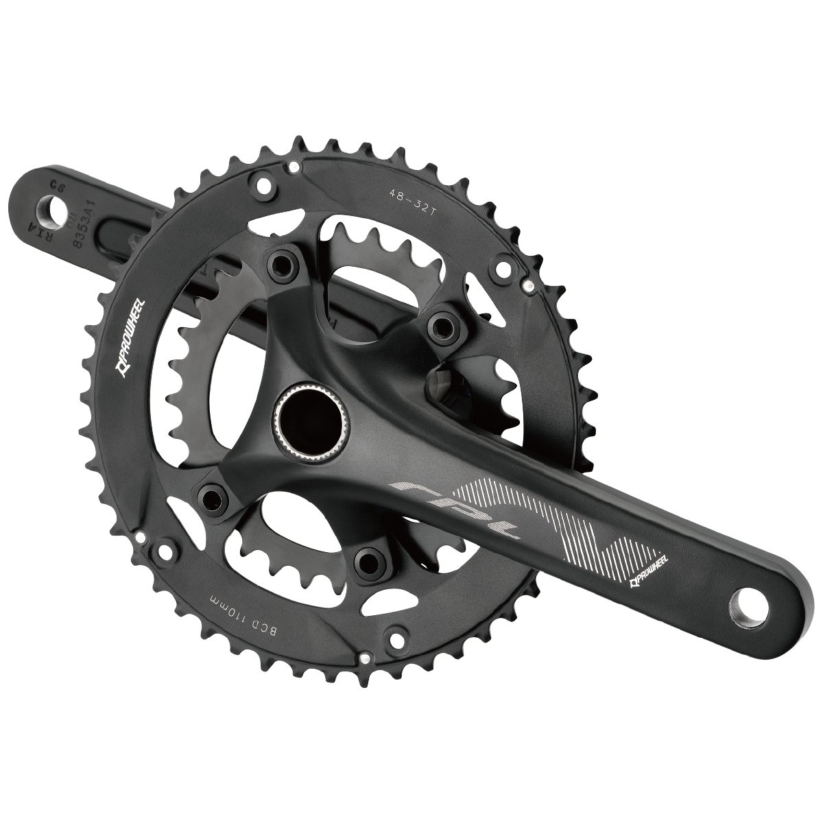 

Система PROWHEEL GRAVEL RPL-521, передняя 2*8скор. шатун 175мм, под квадрат, 1/2*11/128"*30*46T, черная, 00-180792