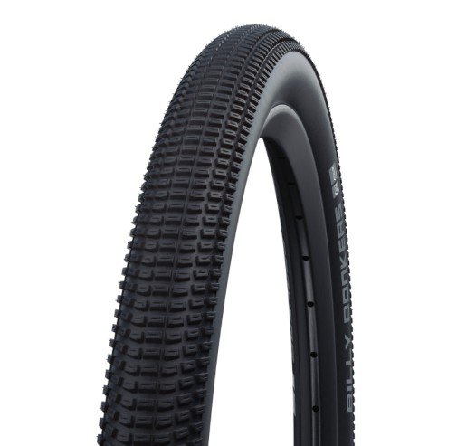 

Велопокрышка Schwalbe BILLY BONKERS Performance Line 26 x 2.25, 67 EPI, фолдинговая, компаунд ADDIX, 615 грамм, 11654386, Черный