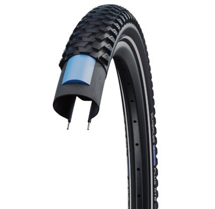 

Велопокрышка Schwalbe MARATHON PLUS MTB Perfomance Line 29 x 2.60, 67 EPI, проволочный корд, 1745 гр. 11159677, Черный