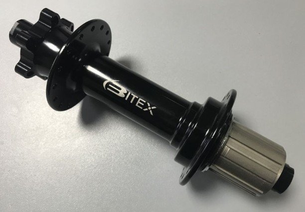 

Втулка Bitex для фэтбайка со стальным барабаном Shimano, задняя, под ось 12x197 , диск. тормоз, FB-MTR12-36H-12-197_STHG