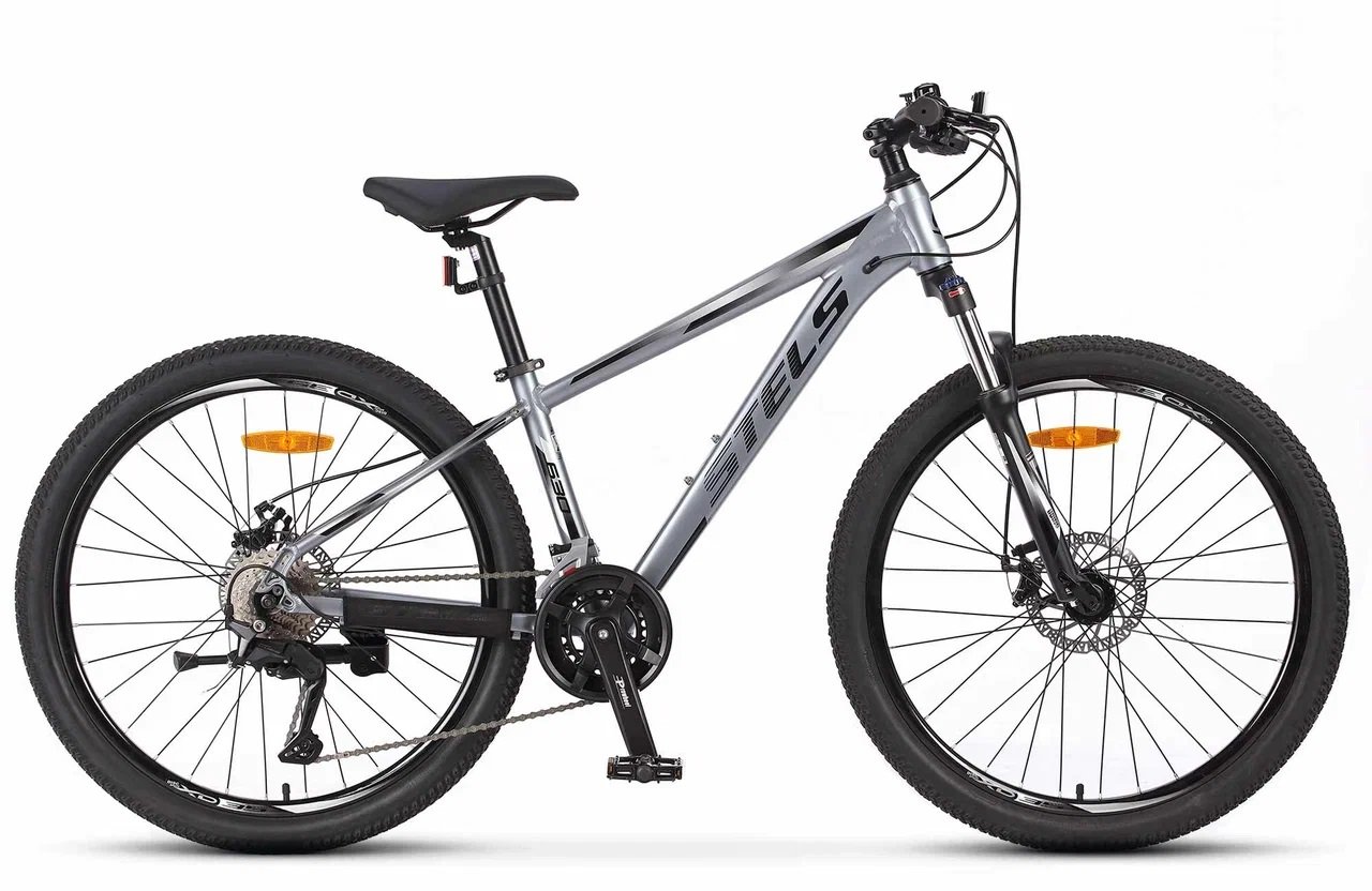 

Велосипед горный STELS Navigator-630 MD 26", 2025, X0000001435 (Рама: 14. Цвет: матово-серый)