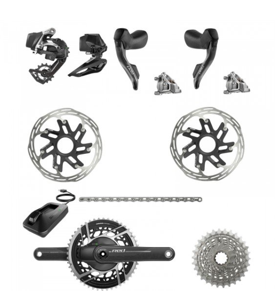 

Групсет Sram Red RED Quark AXS Disc 170 48x35 10-33 12ск.2560728285