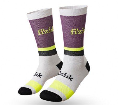 

Носки FIZIK Team Edition, сиреневый/белый, FZKSOCKSTE (Размер: M