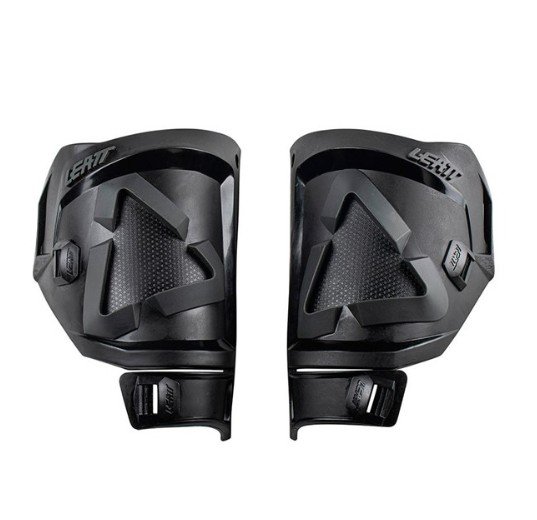 Защита колено-голень  ВашВелосипед Комплект защитных пластин Leatt 5.5 Shin Plate Kit Black, 2025, 3021210501 (Размер: 12)
