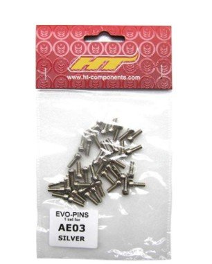 

Шипы к педалям HT AE03 Pins Silver, 1363HT100013, Серебристый