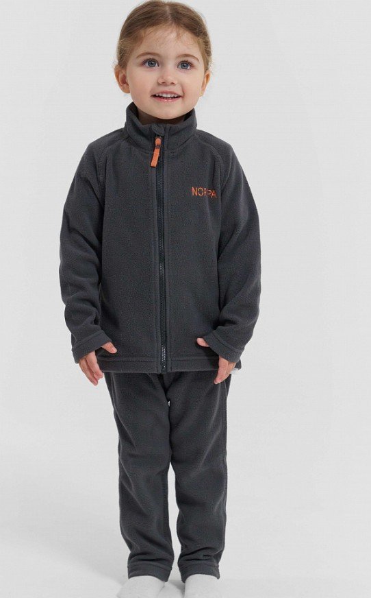 

Куртка детская NORPPA VITIM KID'S JKT 3, 614 серый гравий, 100454 (Рост: 120), Черный