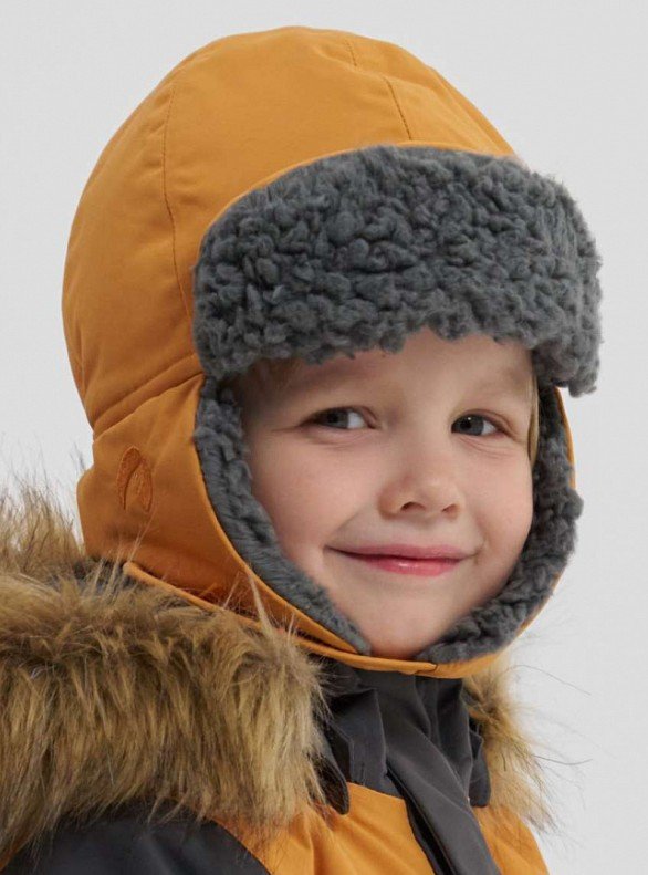 Головные детские уборы Шапка детская NORPPA KOMITO KID'S CAP 2, 129 арахис, 100464 (Размер: 52)
