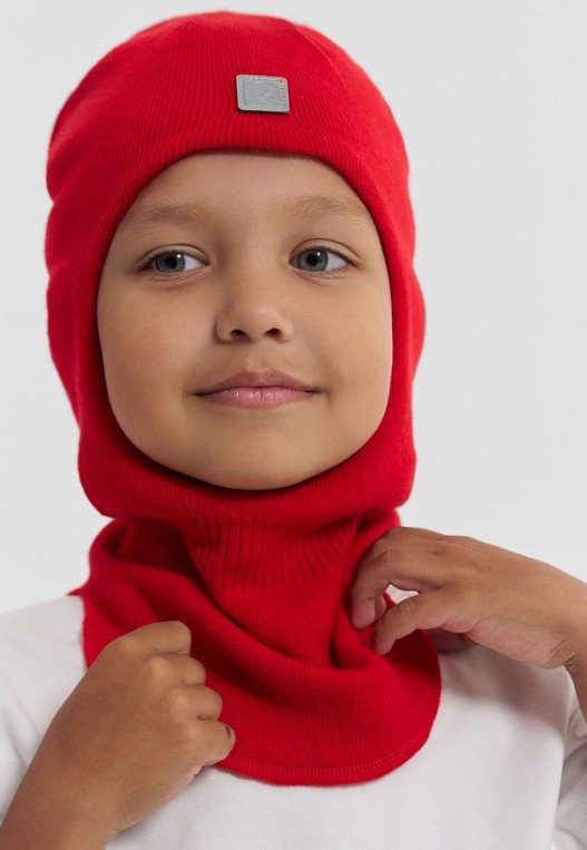 Головные детские уборы  ВашВелосипед Шапка детская NORPPA SOLGO 2 BEANIE, 355 пламя, 100469 (Размер: 44/46)