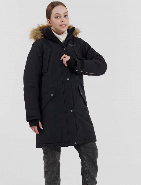 

Куртка подростковая NORPPA LACHA GS JKT, 060 чёрный, 100481 (Рост: 150)