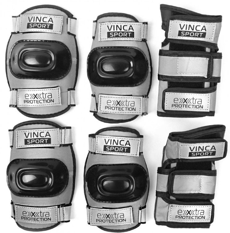 

Комплект защиты детский Vinca Sport, инд.уп. VP 37 reflect (S) (Размер