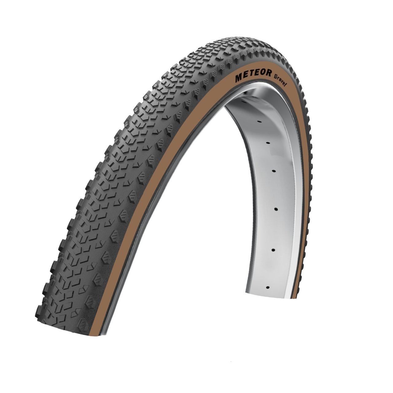 

Покрышка велосипедная OBOR METEOR GRAVEL 28"/700x40C (42-622) ROAD/ALL ROAD/DIRT/GRAVEL средний 30TPI, 04-100822, Коричневый