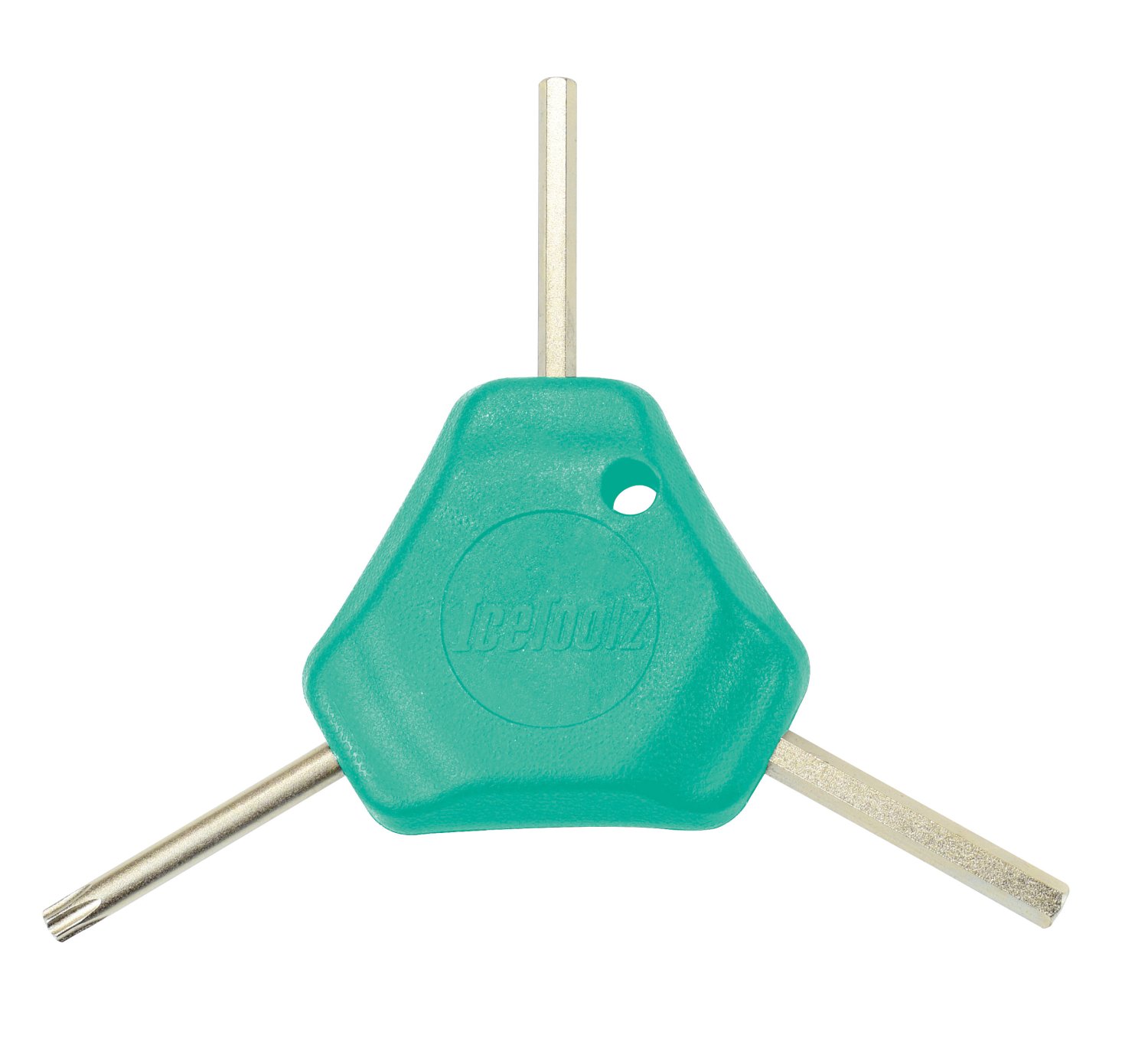 

Ключ шестигранный Kraton 70C1 IceToolz, тройной 4/5мм/T25 Y Type Hex Key Wrench, 6-800202