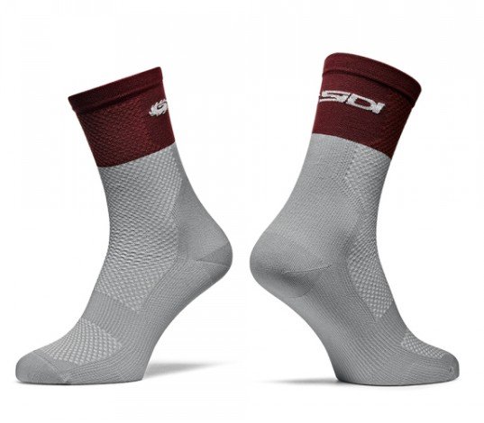 

Носки Sidi BICOLOR SOCKS NO.372, серый/бордовый, PCABICOLOR (Размер
