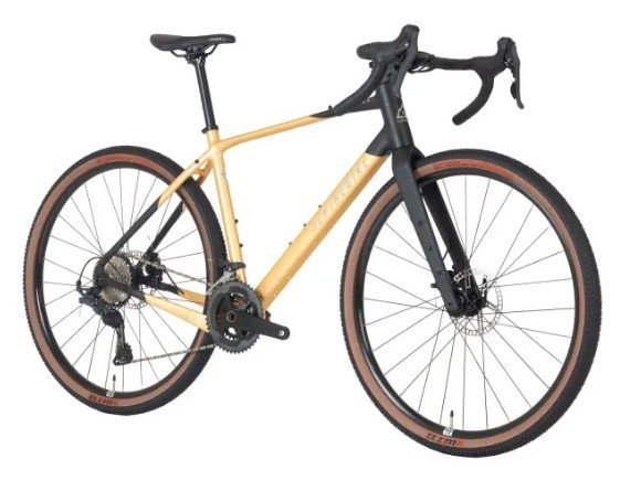 

Велосипед гравийный Alpinebike Spirit 20 28" золотой песок, 2025, ALPN_G2_SPIRIT_20_GD_L (Рама: M )