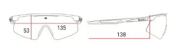 фото Очки rudy project turbolence white matt - impx photochromic 2laser purple, sp897558-0000