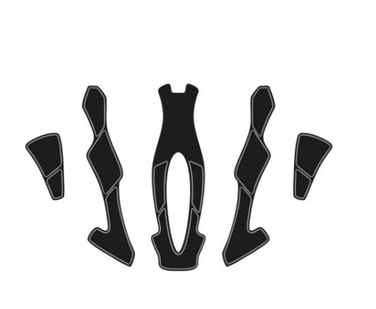 

Подкладка сменная в шлем Rudy Project STRYM Z Black, C0000478