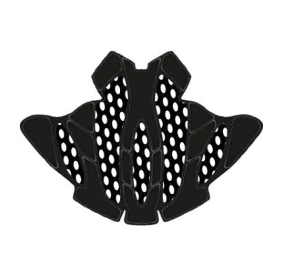 

Подкладка-сетка сменная в шлем Rudy Project SKUDO Black, C0000477