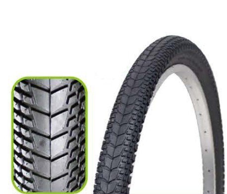 

Покрышка велосипедная TRIX TX-074 27.5" x 2.125 (57-584), 30 TPI, черная, TYTX-074-M, Черный