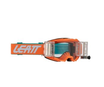 

Маска велосипедная Leatt Vizion 3.5 Roll-Off Orange Clear 90%, 8025250300