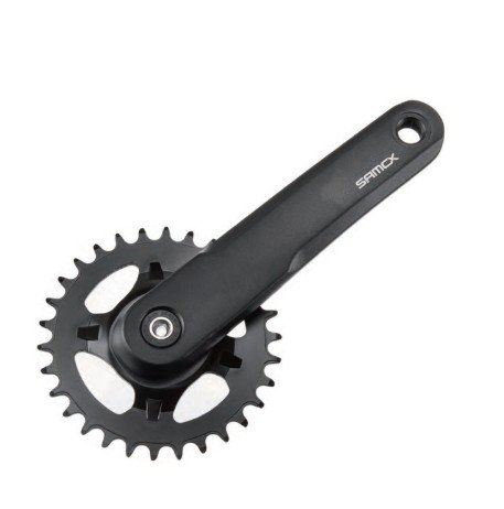 

Система велосипедная SAMOX MTB 1x10s/9s, 34T, сталь, 175мм алюминий, черная, AF38-D34NA (P201)-175