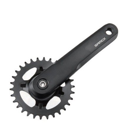 

Система велосипедная SAMOX MTB 1x10s/9s, 36T, сталь, 175мм алюминий, черная, AF38-D36NA (P203)-175
