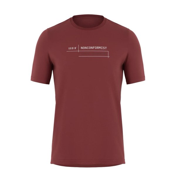 

Футболка GOBIK UNISEX NONCONFORMIST, темно-красный, 35-01-008-001 (Размер: M)