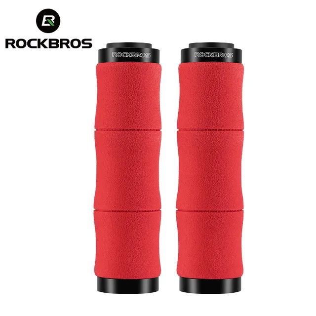 

Грипсы велосипедные ROCKBROS, 130мм, с замком, красные, RB_40720005003
