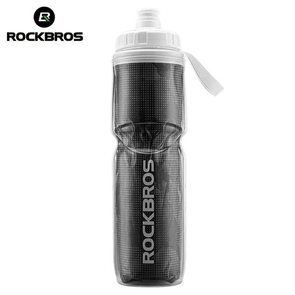 

Велофляга-термос Rockbros для холодных напитков, черная, RB_35210019001, Черный