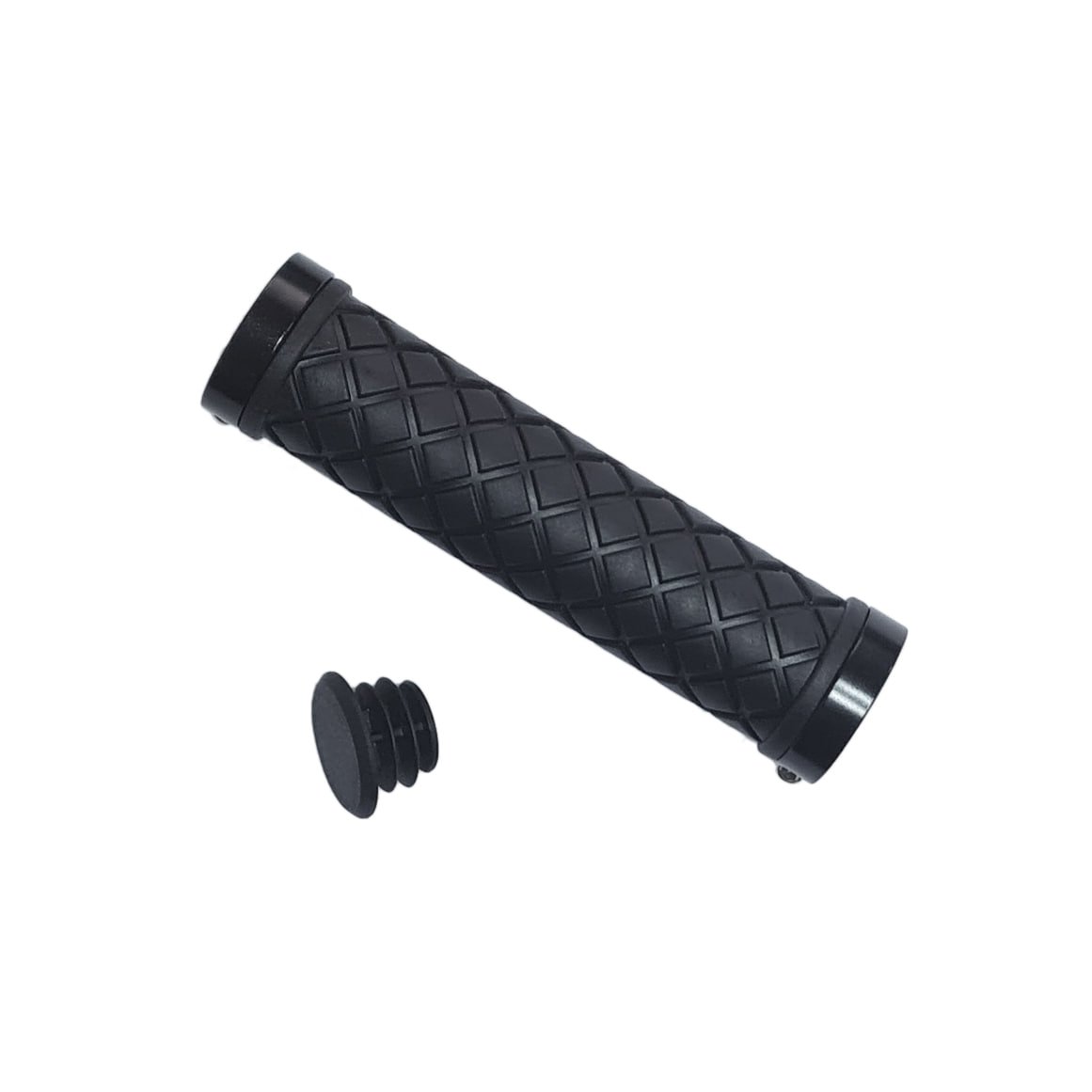 

Грипсы велосипедные Vinca Sport, резиновые, 130 мм, 2 грипстопа, чёрные, SZ-167, Чёрный