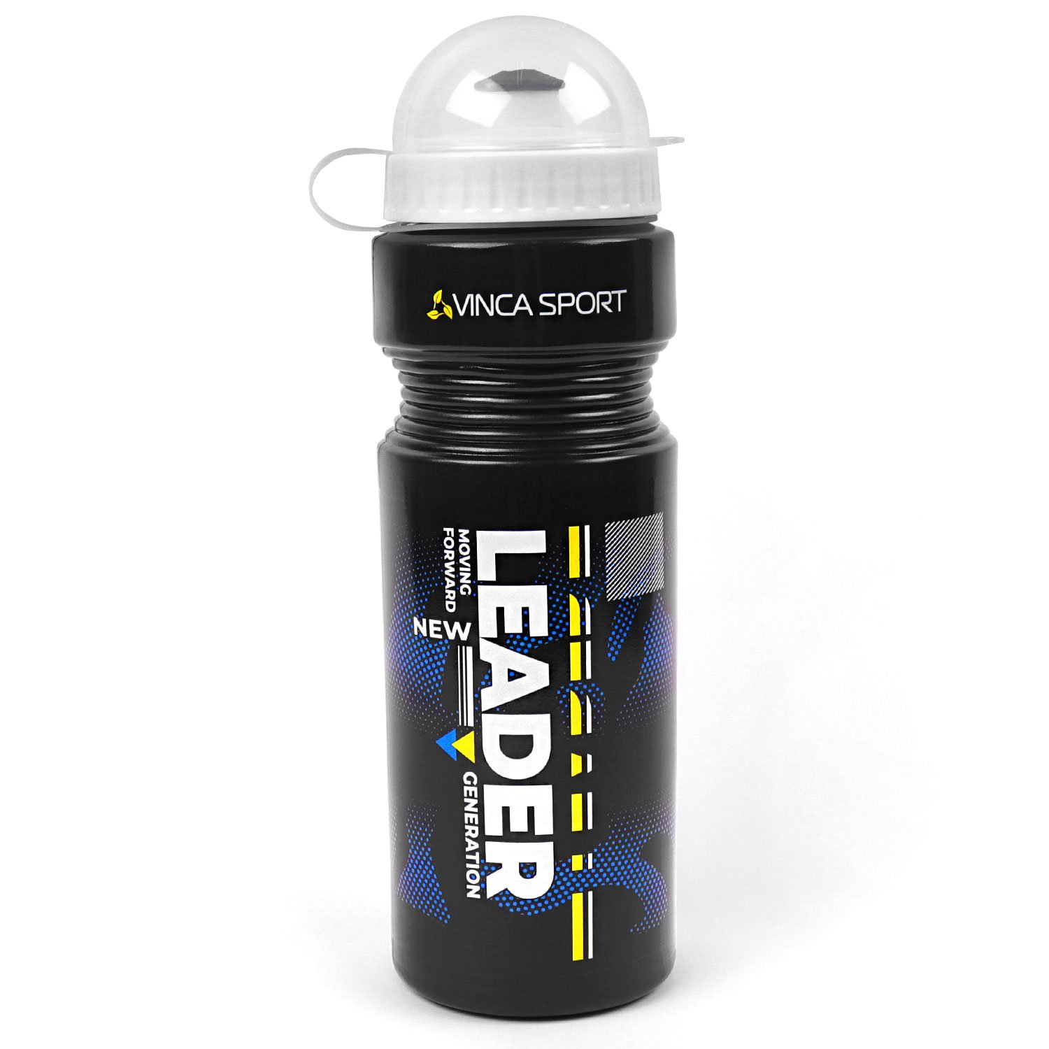 

Фляга велосипедная Vinca sport "Leader black", с защитой от пыли, 750мл, инд.уп. VSB 21 leader black, Черный