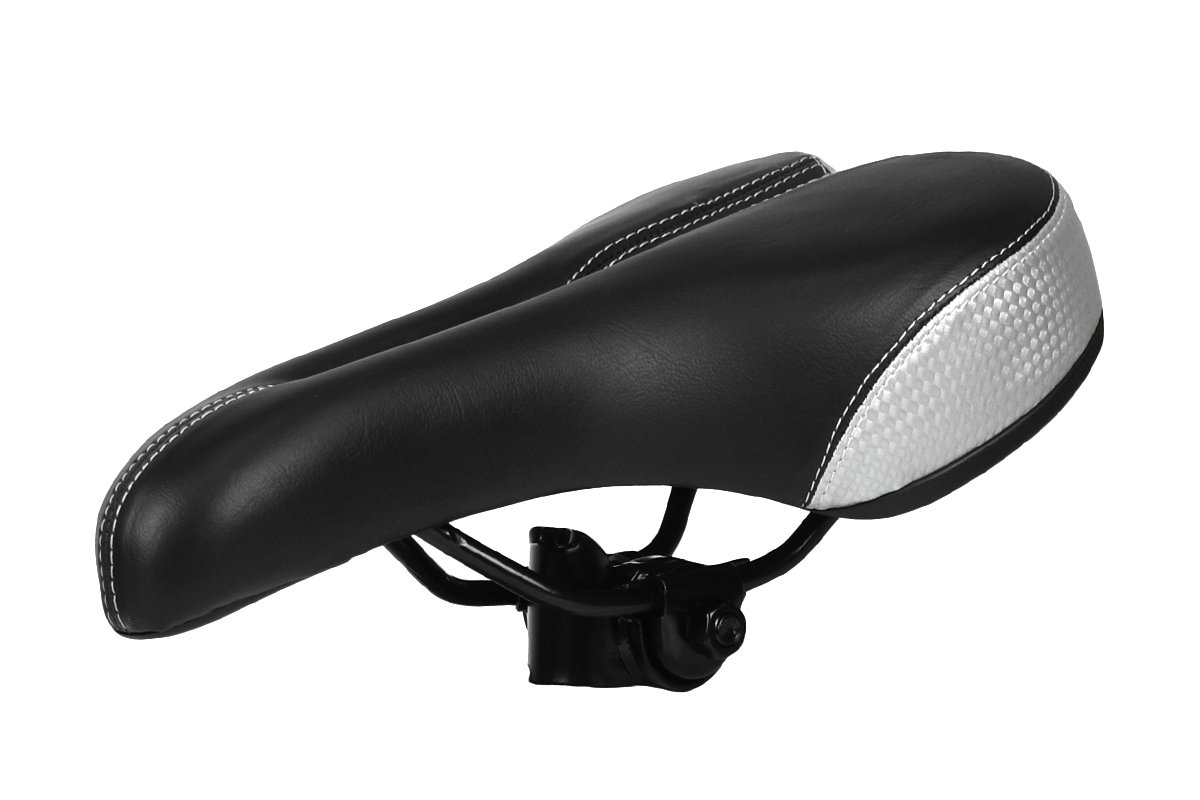 

Седло велосипедное JOY KIE DS-2424, MTB, 265*145mm, черное, 420гр, DS-2424 blk, Черный