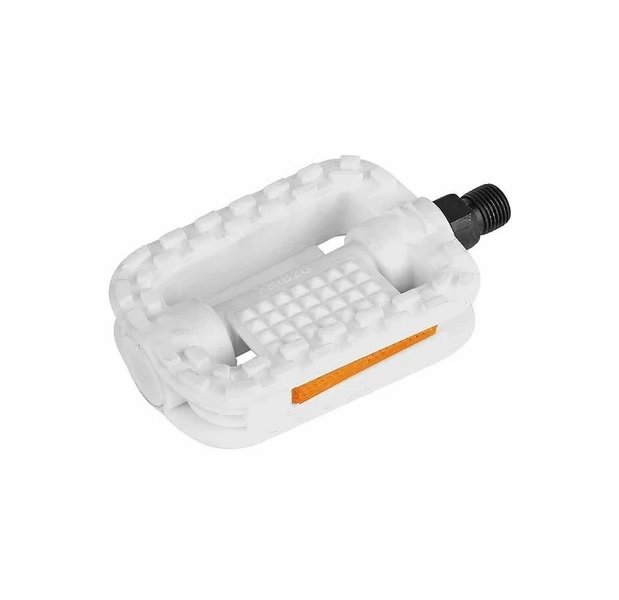 

Педали Feimin FP-826, ось 1/2", для детских велосипедов, пластиковые, белые, 360116, Белый
