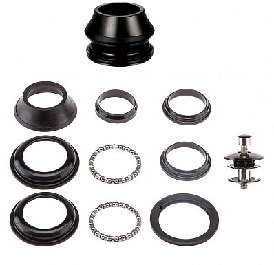 Рулевые колонки Рулевая колонка STELS FP-H863 1-1/8 безрезьбовая, полуинтегрированная, сталь. чёрная, 170105