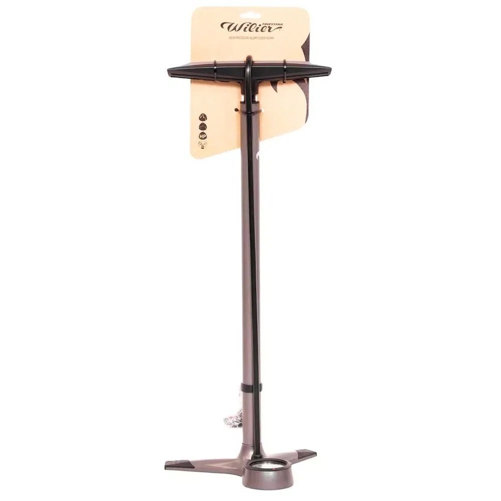

Насос стациионарный Wilier FLOOR PUMP ALU Gray, FP-001