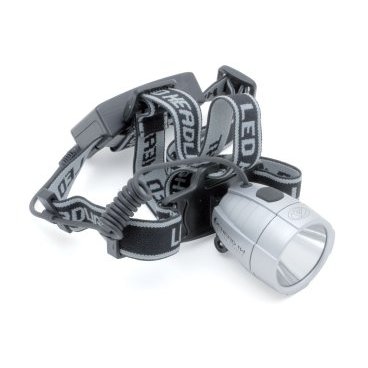 Фара AUTHOR A X-Head 1W на лоб 1 диод1W /2 функции с батареей 8-12002221