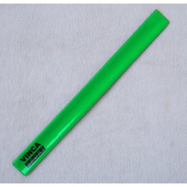 Детский браслет Vinca светоотражающий зелёный, 30*330мм, 