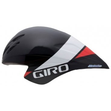 Велошлем Giro ADVANTAGE триатлон L(59-63см) черный с бел/кр GI7055072